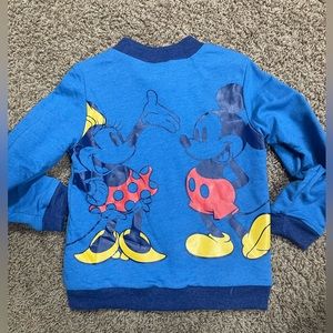 Minnie Mouse Toddler Girls Reversible Denim Jacket, Size 5T